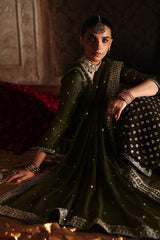 3-PC Embroidered Chiffon Suit CMA-5-144