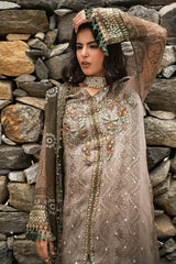 3-PC Unstitched Embroidered Chiffon Collection VSLW6-13 PSOK